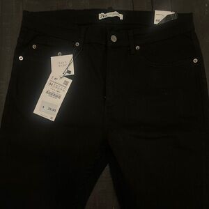 Zara Men's Black Skinny Jeans